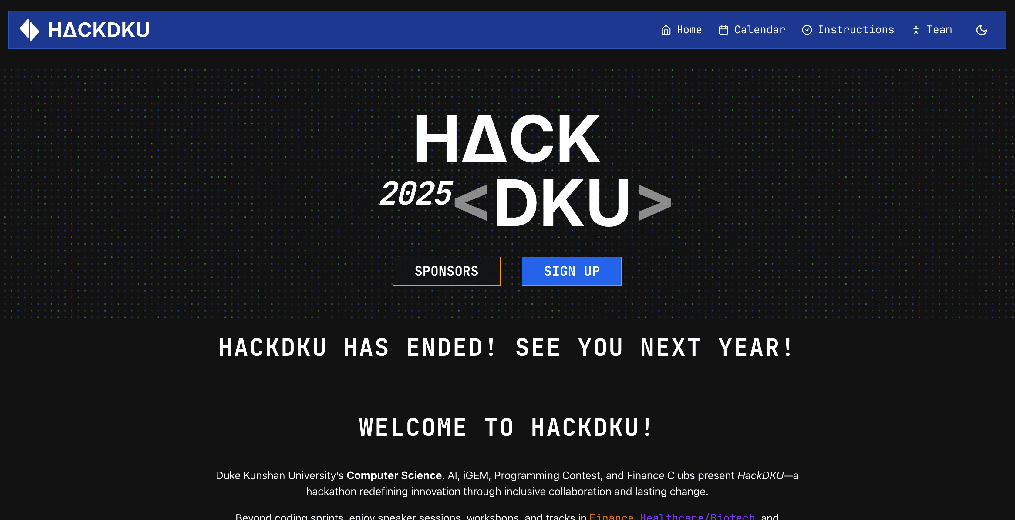 HackDKU 2025 & 2026 preview 3
