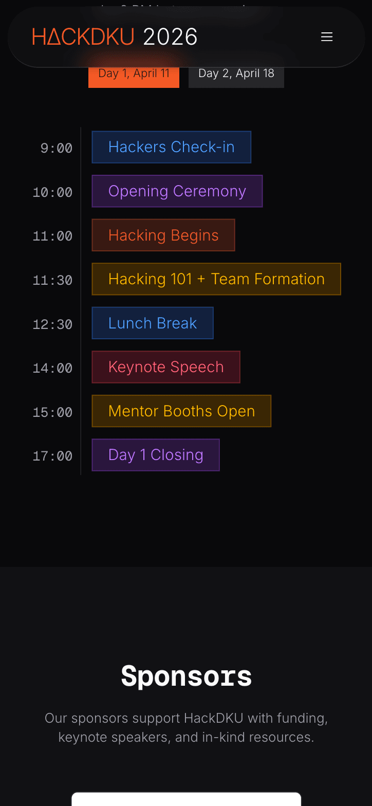 HackDKU 2025 & 2026 preview 4